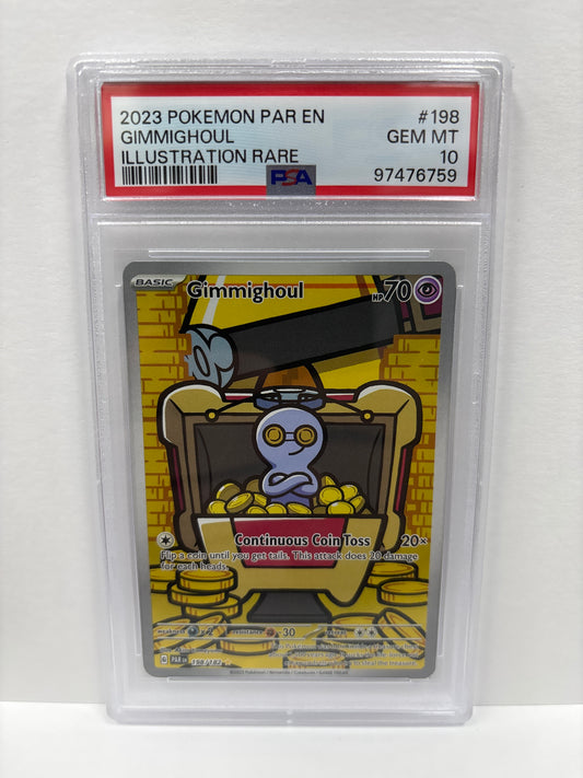 Pokemon Gimmighoul 198/182 PSA 10