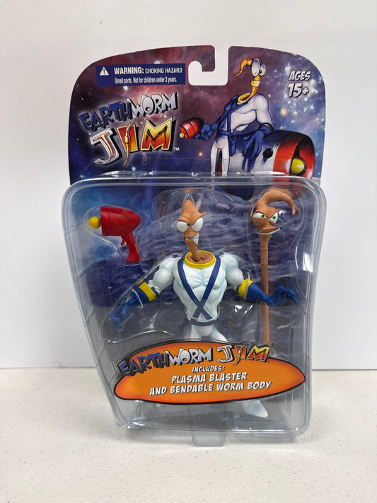 Mezco Earthworm Jim Action Figure 2012 (Damaged Box)