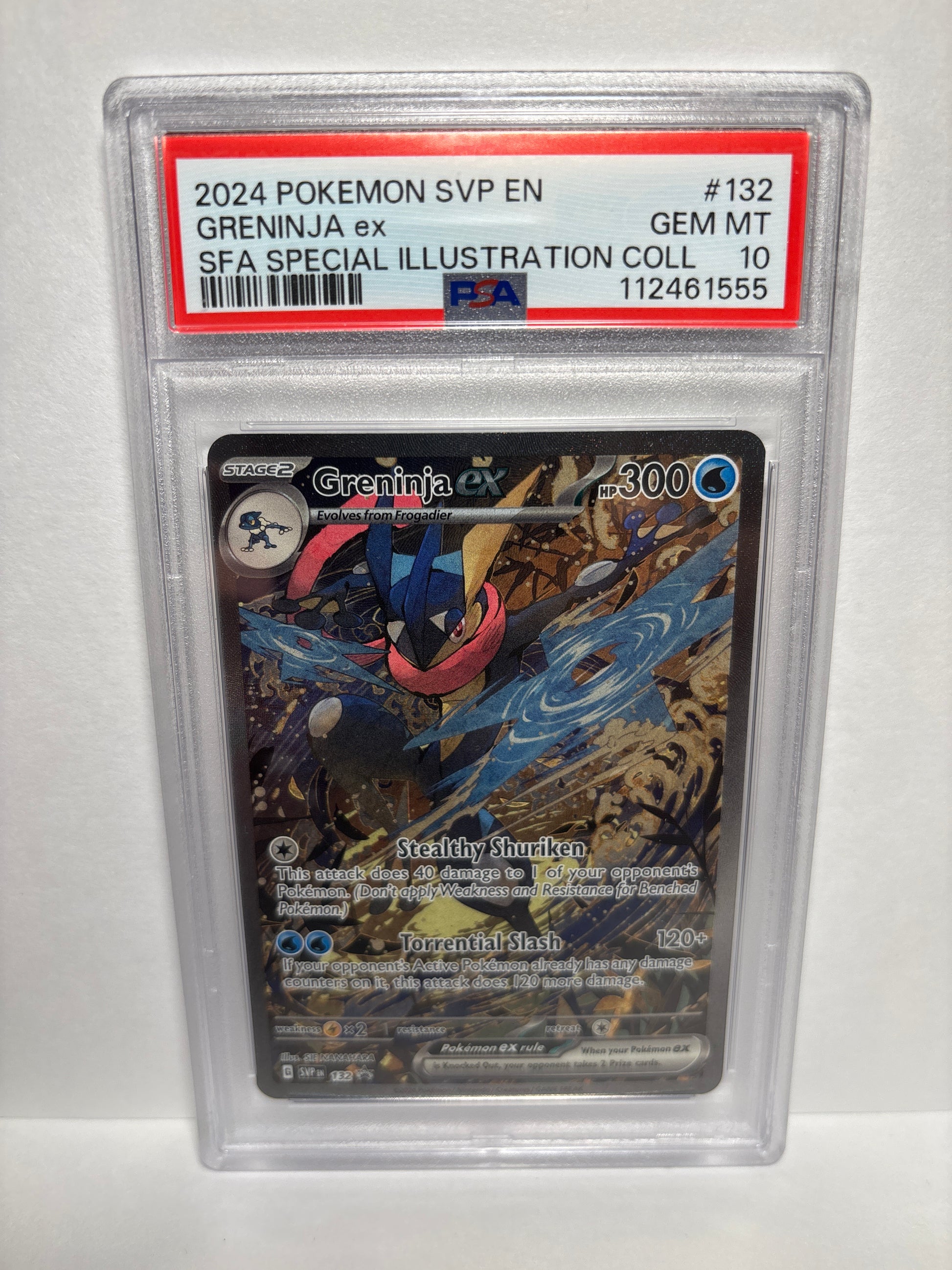 Pokemon Greninja ex 132 PSA 10 Zapp! Comics Pokemon Greninja ex 132 PSA 10 Zapp! Comics