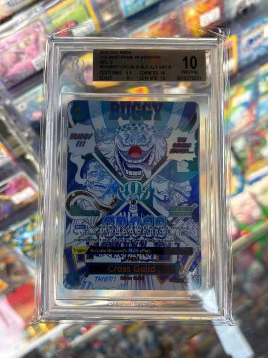 One Piece Card Game Cross Guild OP09-057 Beckett 10