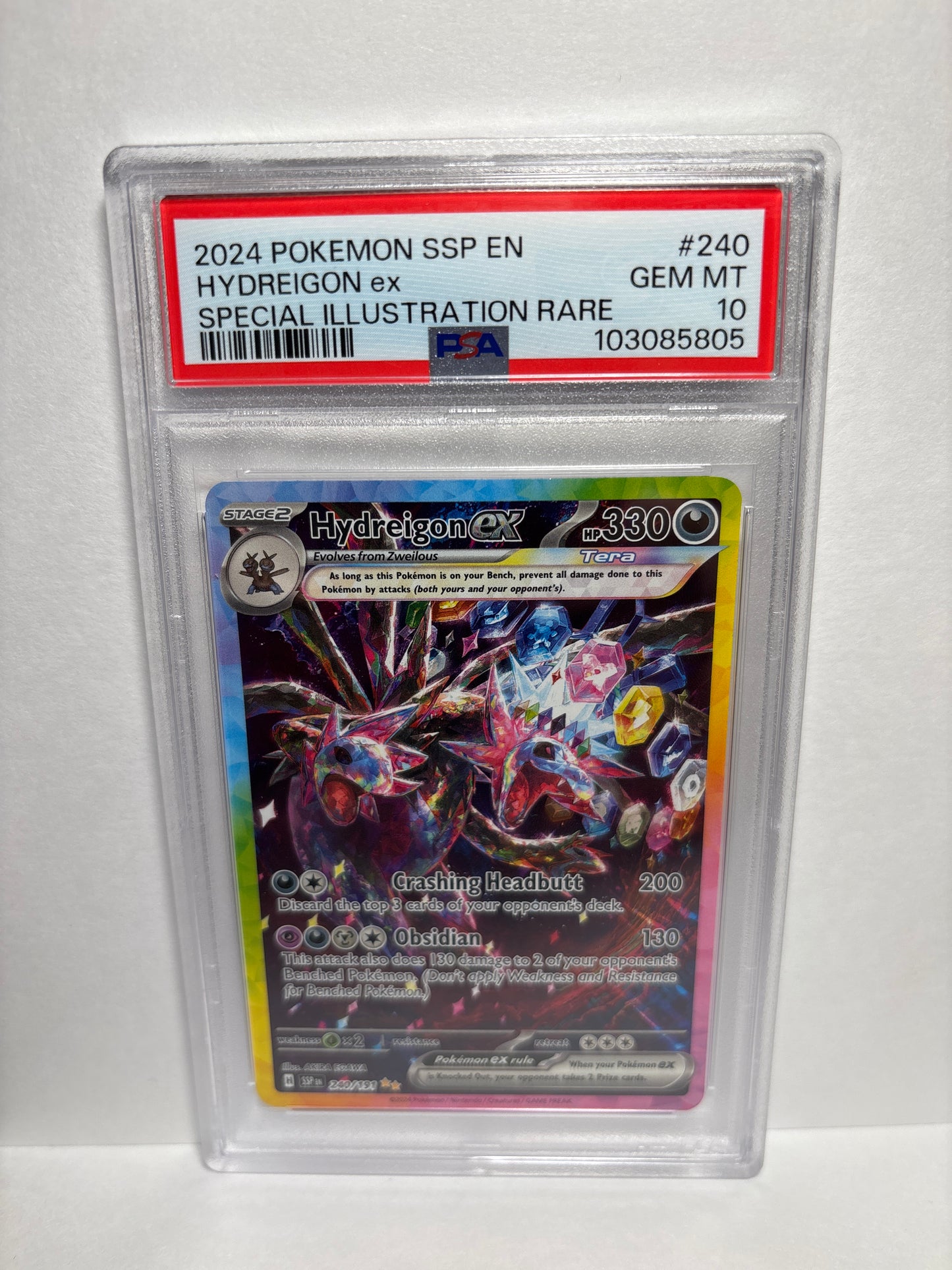 Pokemon Hydreigon ex 240/191 PSA 10