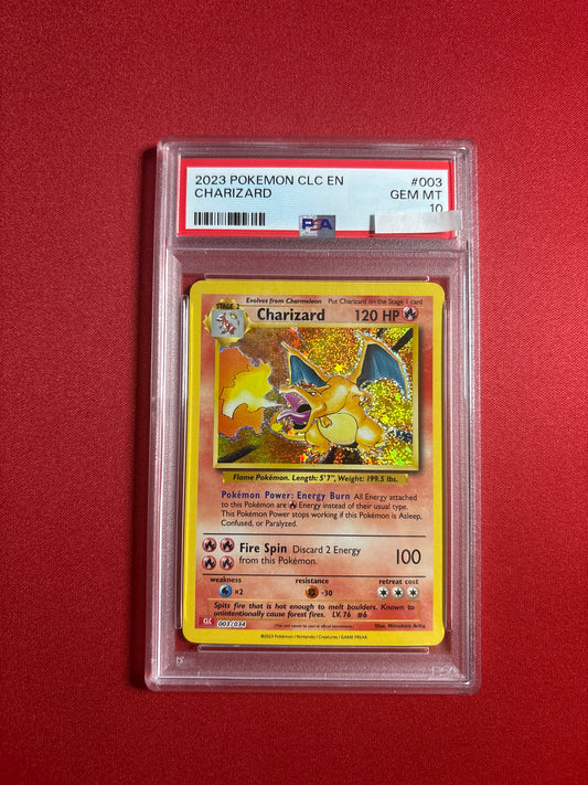 Pokemon Charizard 003/034 (2023) PSA 10