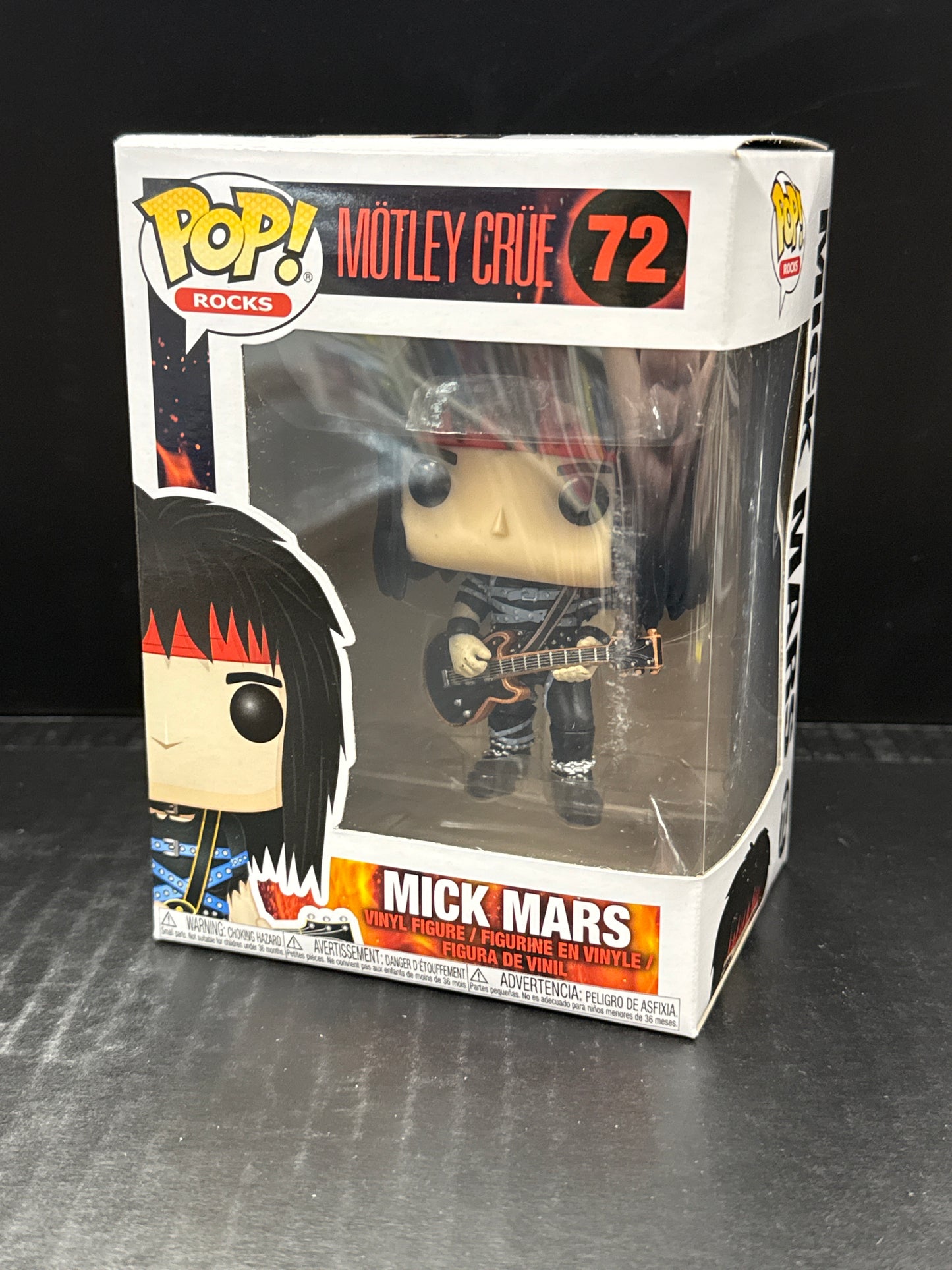 Funko Pop! Motley Crue Mick Mars (Grade B)