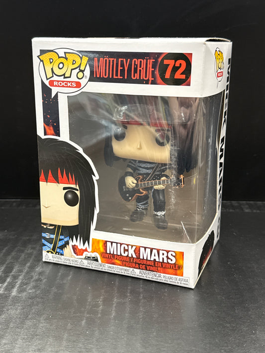 Funko Pop! Motley Crue Mick Mars (Grade B)