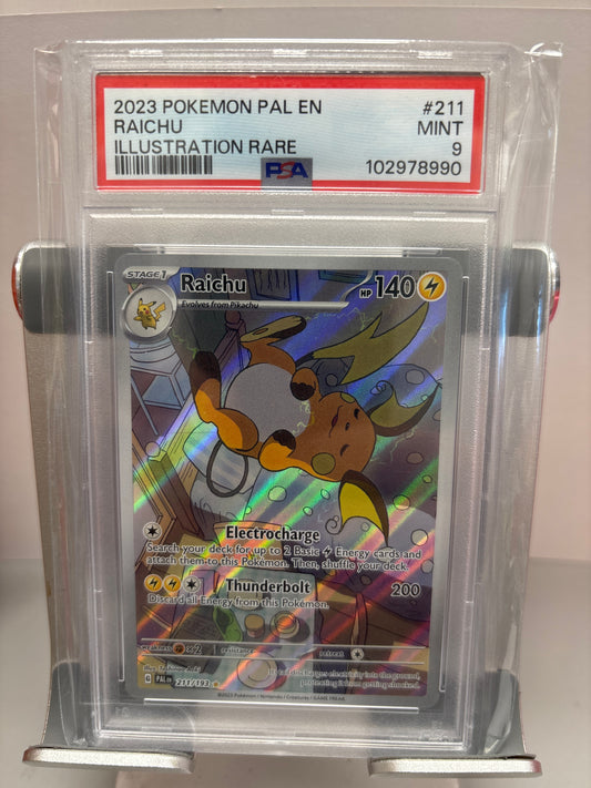 Pokemon Raichu 211/193 PSA 9