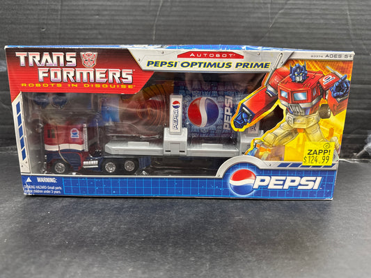 Transformers Pepsi Optimus Prime 2007 (Non-Mint Box)