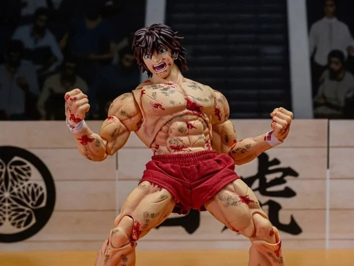 Baki Hanma: Son of Ogre Saba Grand Arena Series Baki Hanma (Battle Damaged Ver.) 1/12 Scale Limited Edition Action Figure