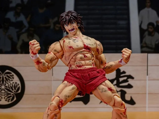 Baki Hanma: Son of Ogre Saba Grand Arena Series Baki Hanma (Battle Damaged Ver.) 1/12 Scale Limited Edition Action Figure