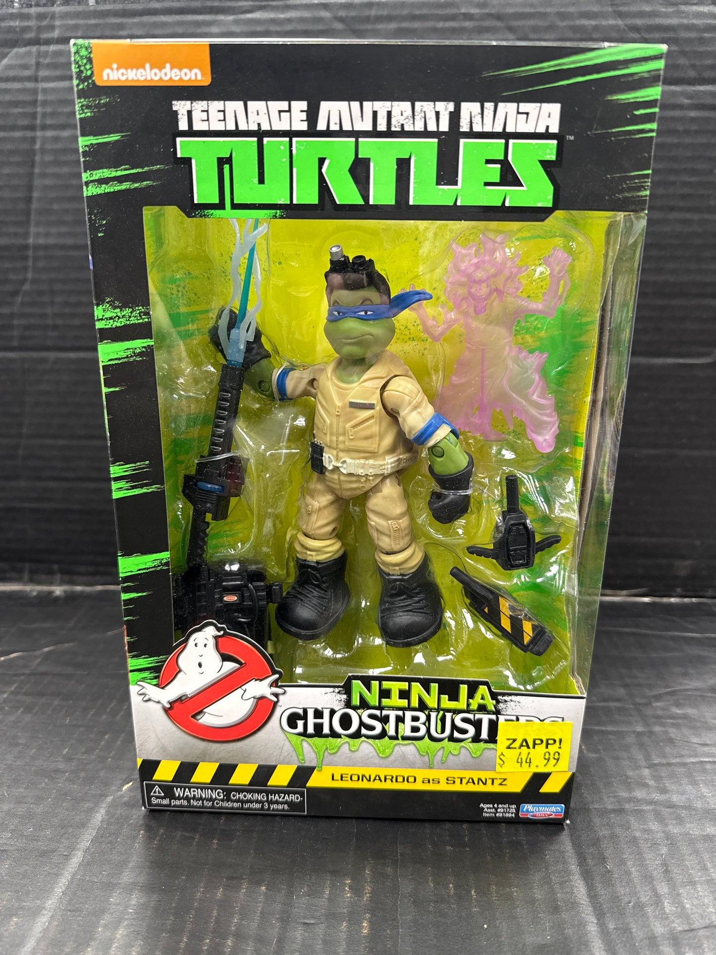 Teenage Mutant Ninja Turtles Ninja Ghostbusters Leonardo as Stantz