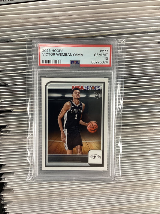 2023 HOOPS Victor Wembanyama #277 PSA 10