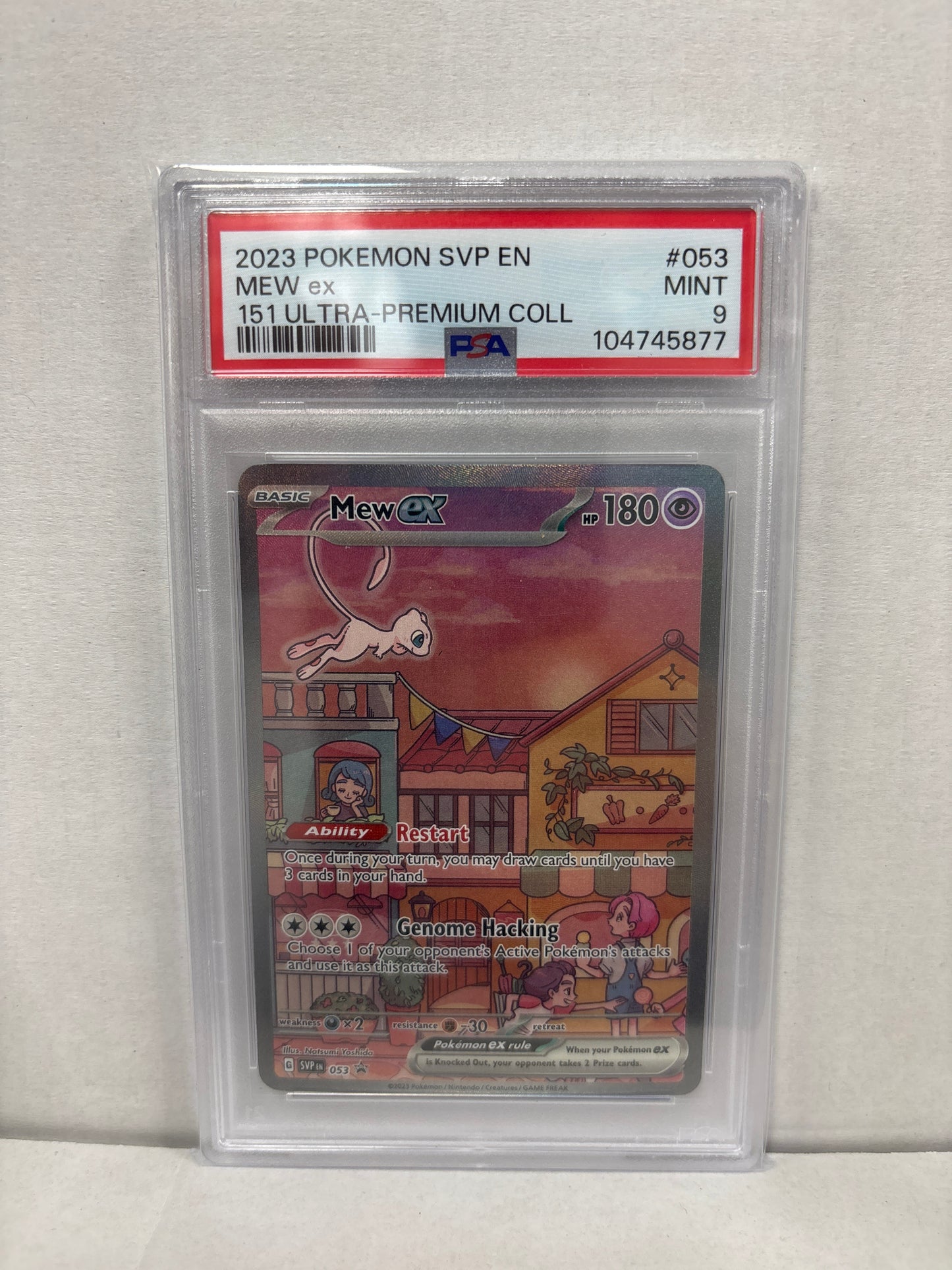 Pokemon Mew ex 053 PSA 9