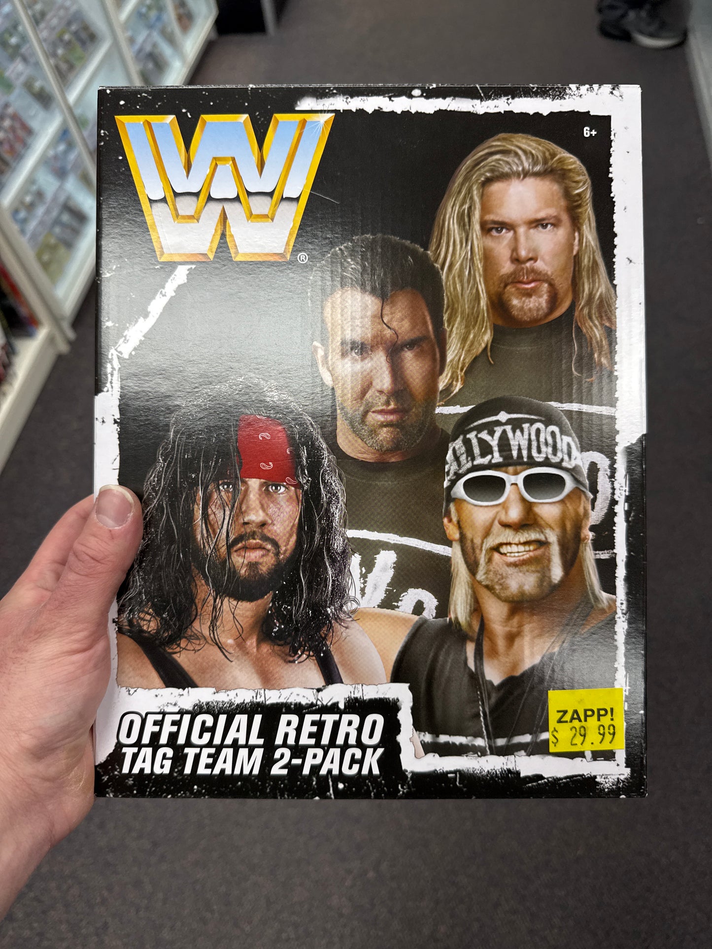 Mattel WWE Official Retro Tag Team Pack NWO (Box Opened/Figures Still On Card)