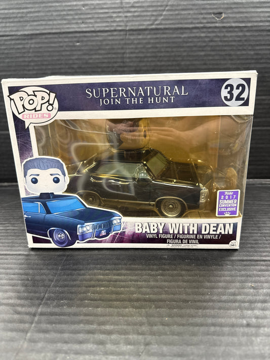 Funko Pop! Supernatural Baby with Dean 32 2017 Summer Convention Exclusive (Grade D)