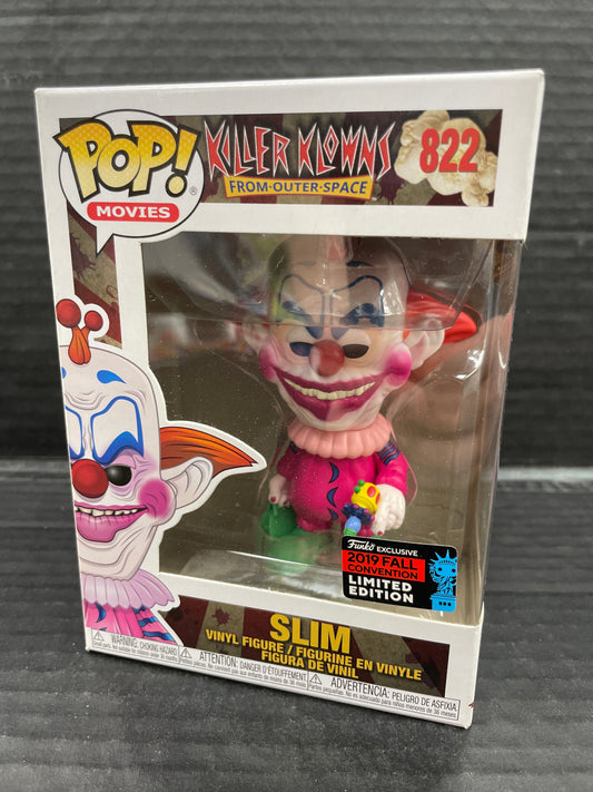 Funko Pop! Killer Klowns From Outer Space Slim 2019 Fall Convention Exclusive 822 (Grade A-)