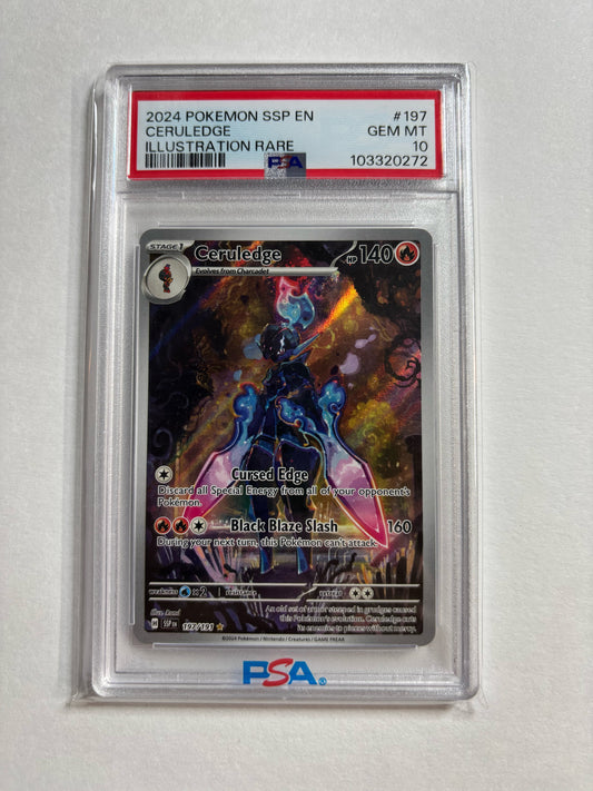 Pokemon Ceruledge 197/191 PSA 10