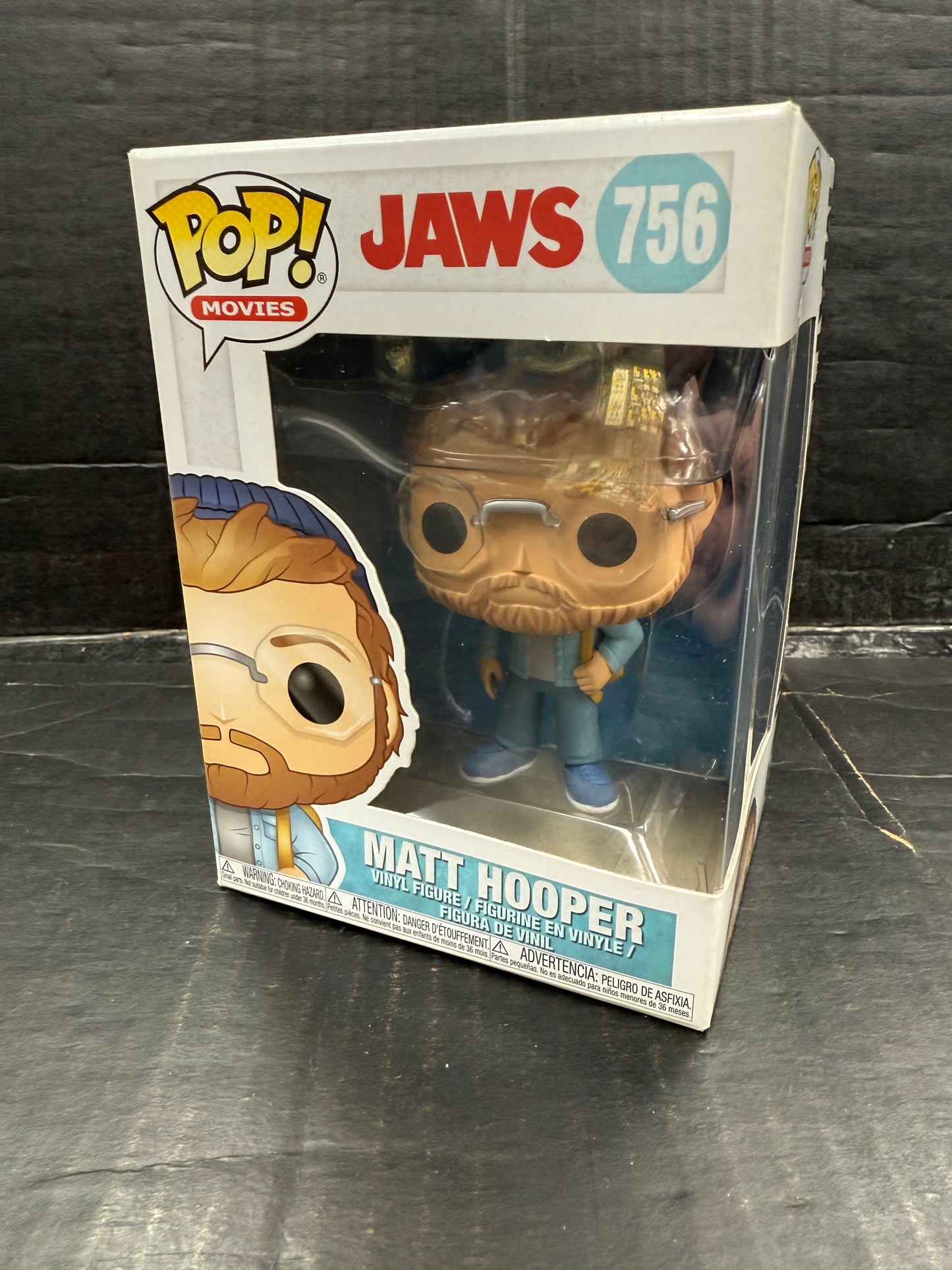 Funko Pop! Jaws Matt Hooper 756 (Grade B)