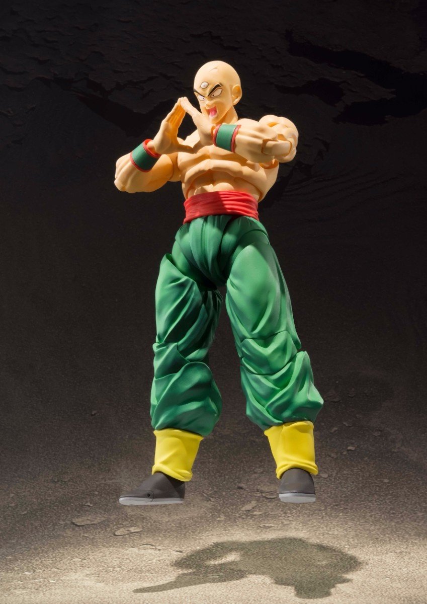 SH Figuarts Dragon Ball Z Tenshinhan (Tien Shinhan) Open/Complete)
