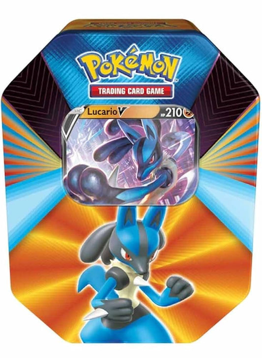 Pokemon Lucario V Tin