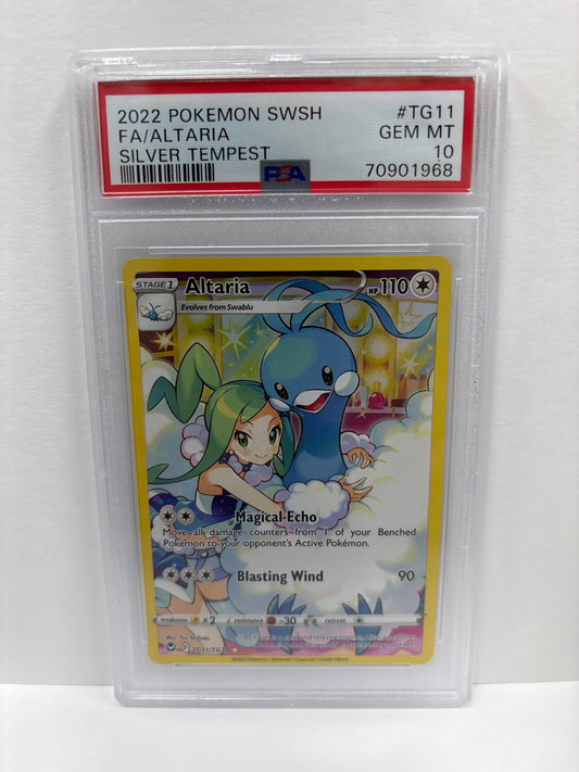 Pokemon Altaria TG11/TG30 PSA 10