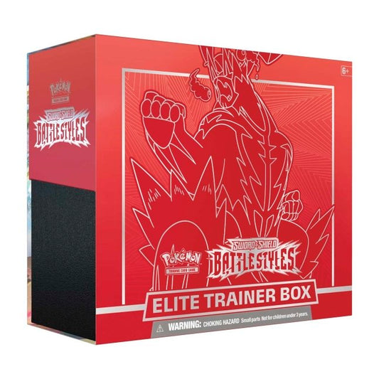 Pokémon Sword and Shield Battle Styles Elite Trainer Box (Single Strike Urshifu) (Red)
