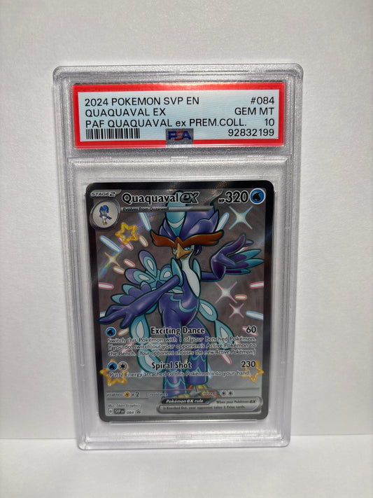 Pokemon Quaquaval ex 084 PSA 10