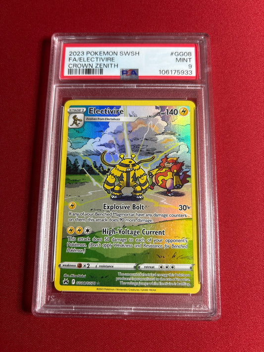Pokemon Electivire GG08/GG70 PSA 9