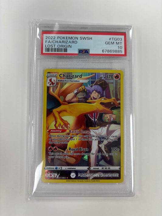 Pokemon Charizard TG03/TG30 PSA 10
