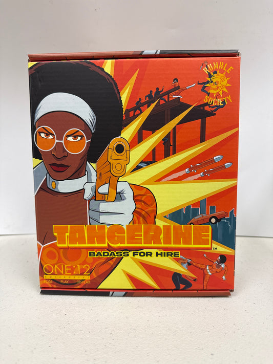 Mezco One:12 Rumble Society Tangerine Badass for Hire (Open Box/Complete)