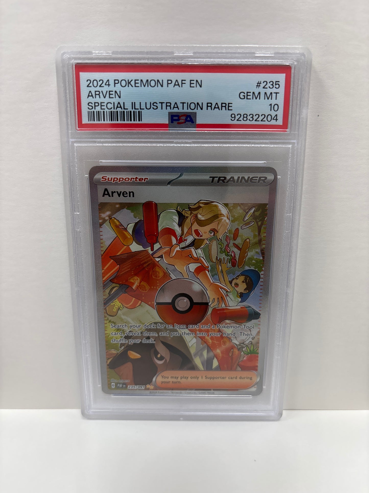 Pokemon Arven 235/091 PSA 10