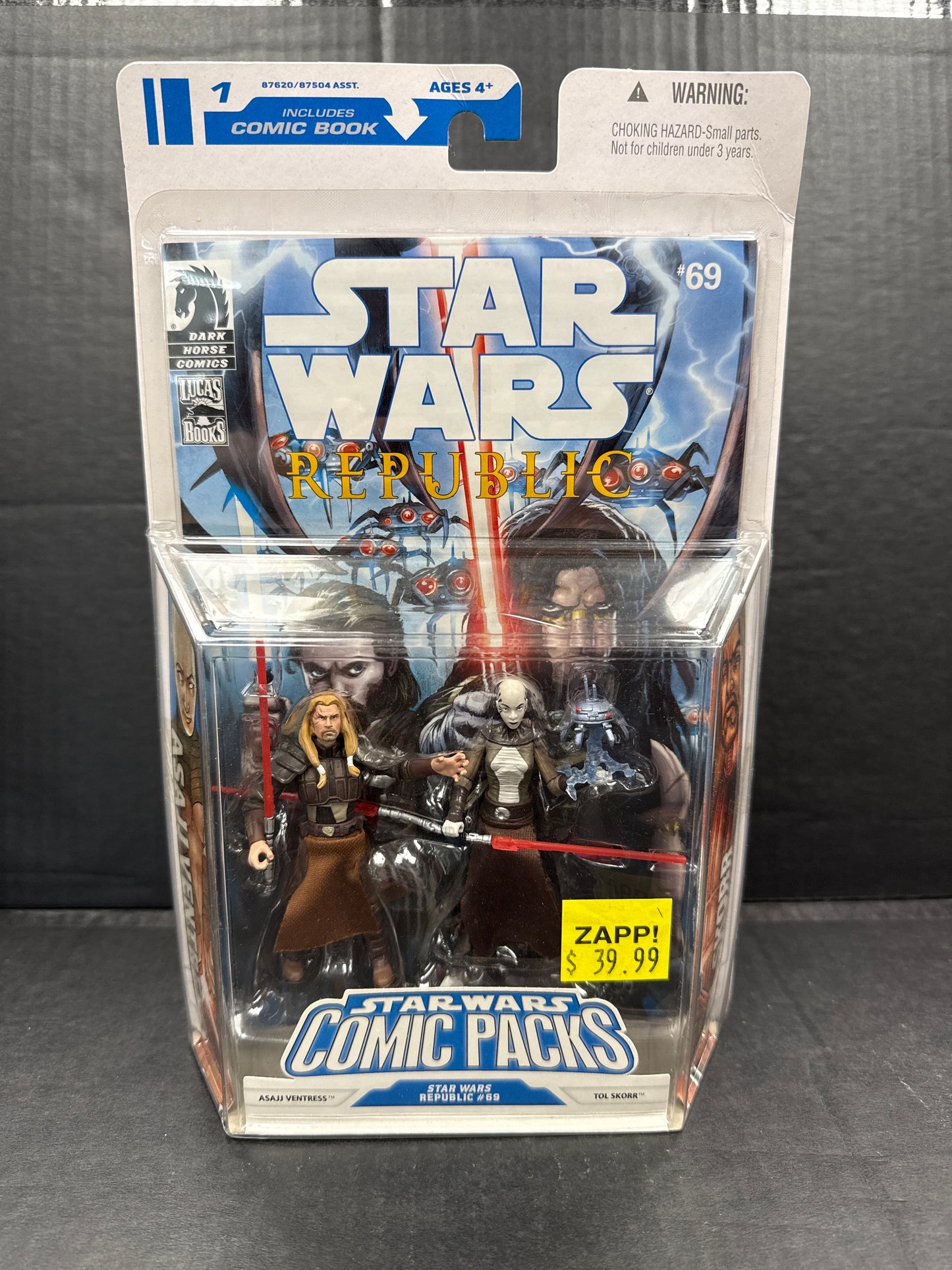 Star Wars Comic Packs Asajj Ventress & Tol Skorr