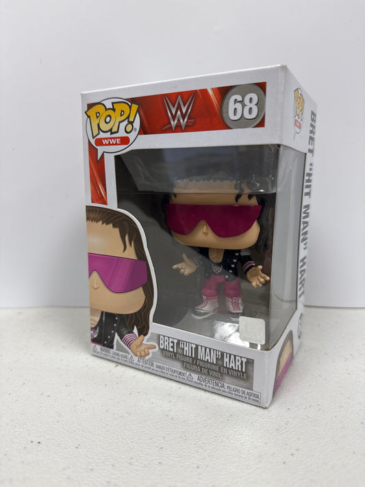 Funko Pop! WWE Bret “Hit Man” Hart 68 (Grade A-)