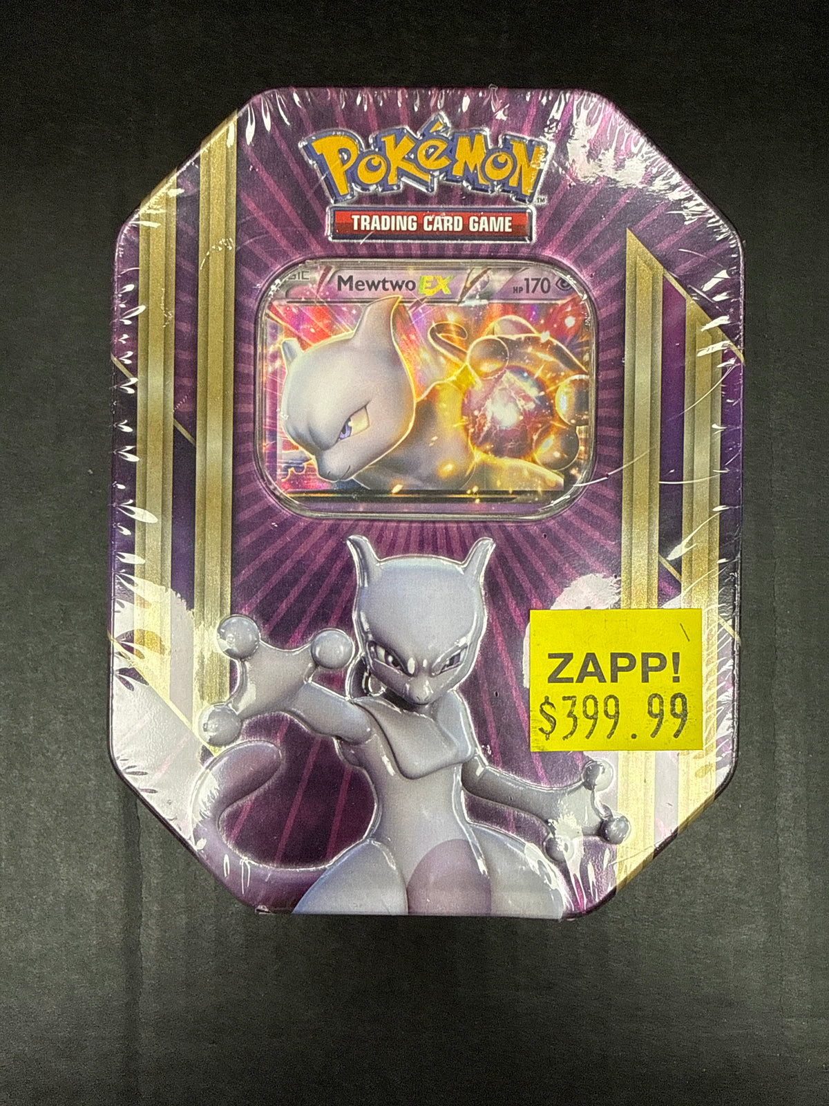 Pokémon 2016 XY Triple Power Mewtwo EX Collector Tin