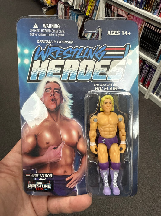 Wrestling Heroes Ric Flair Pro Wrestling Tees Exclusive 1/1000
