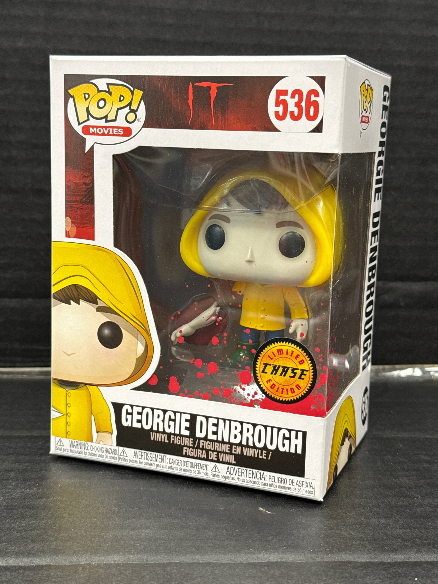 Funko Pop! It Georgie Denbrough 536 Chase (Grade A)