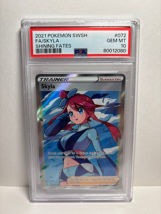 Pokemon Skyla 072/072 PSA 10