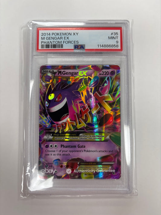 Pokemon M Gengar EX 35/119 PSA 9