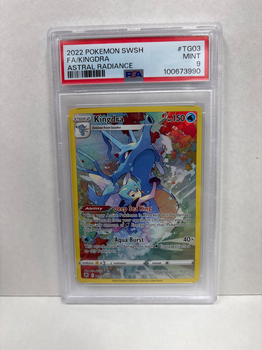 Pokemon Kingdra TG03/TG30 PSA 9