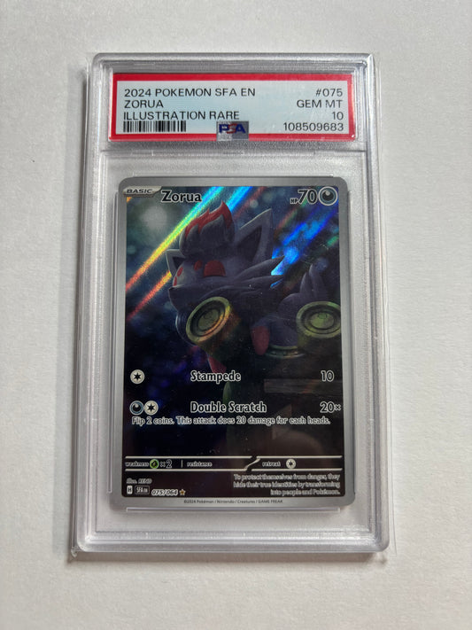 Pokemon Zorua 075/064 PSA 10