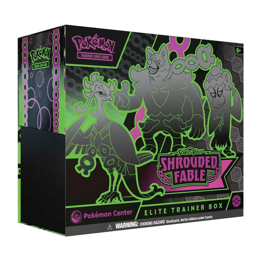 Pokemon Scarlet & Violet Shrouded Fable Pokemon Center Elite Trainer Box