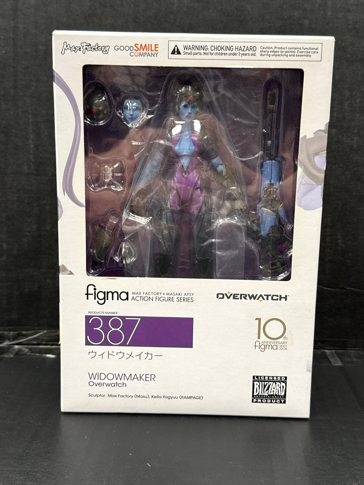 Figma Overwatch Widowmaker 387 (Open/Complete)