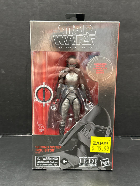 Star Wars Black Series 6 inch Second Sister Inquisitor Carbonized