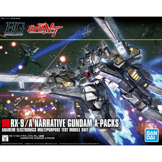 Gundam HG 1/144 RX-9/A Narrative Gundam A-Packs (DAMAGED BOX)