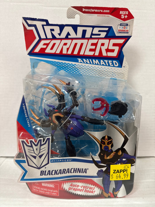 Transformers Animated Deluxe Class Blackarachnia (Box Damage)