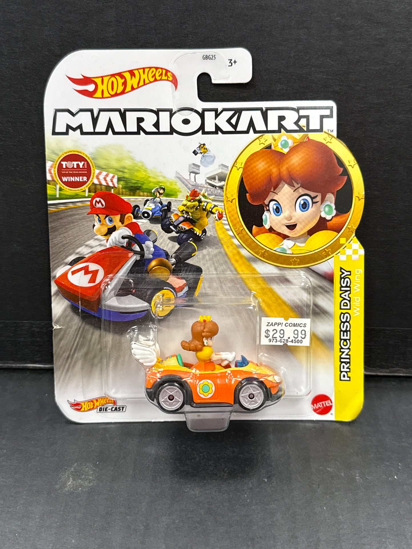 Hot Wheels Mario Kart - Princess Daisy Wild Wing