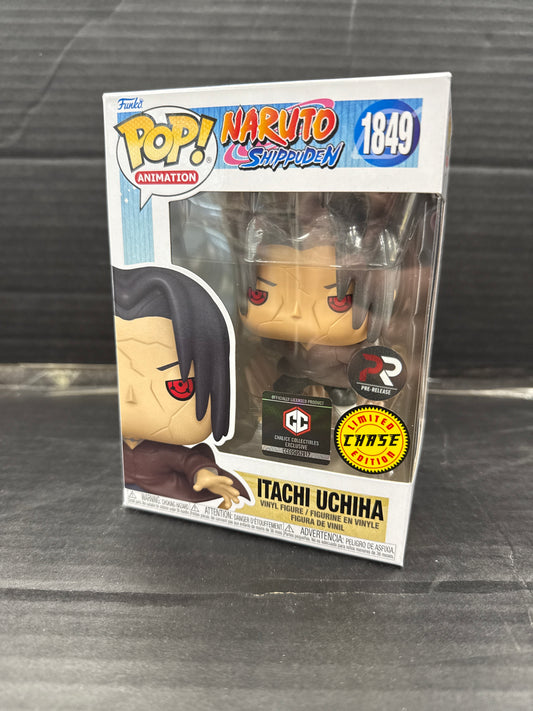 Funko Pop! Naruto Shippuden Itachi Uchiha 1849 Chalice Collectibles Pre-Release Chase (Grade A)