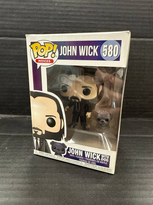 Funko Pop! John Wick with Dog 580 (Grade A-)