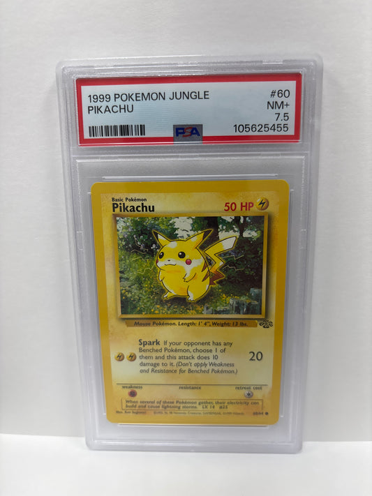 Pokemon Pikachu 60/64 (1999) PSA 7.5