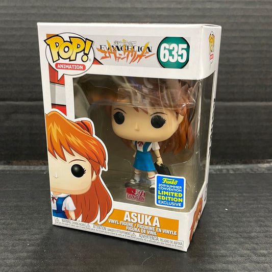 Funko Pop! Neon Genesis Evangelion Asuka 635 Summer 2019 Exclusive (Grade A-)