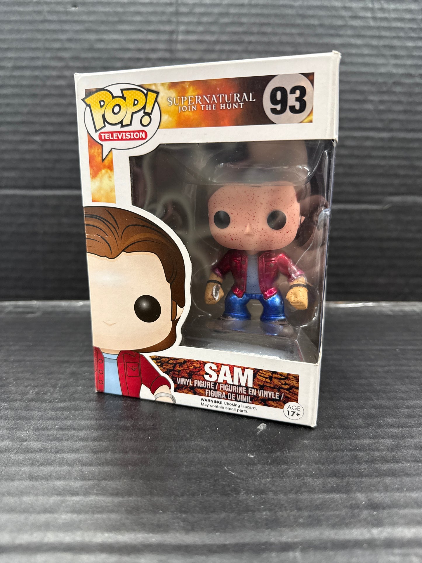 Funko Pop! Supernatural Sam 93 Blood Splatter (Grade C)