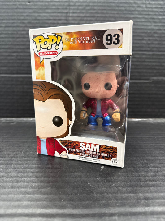 Funko Pop! Supernatural Sam 93 Blood Splatter (Grade C)
